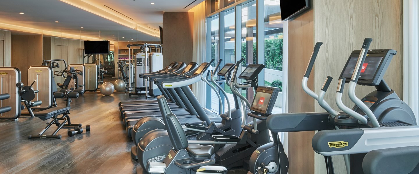 a fitness center with state of the art equipment