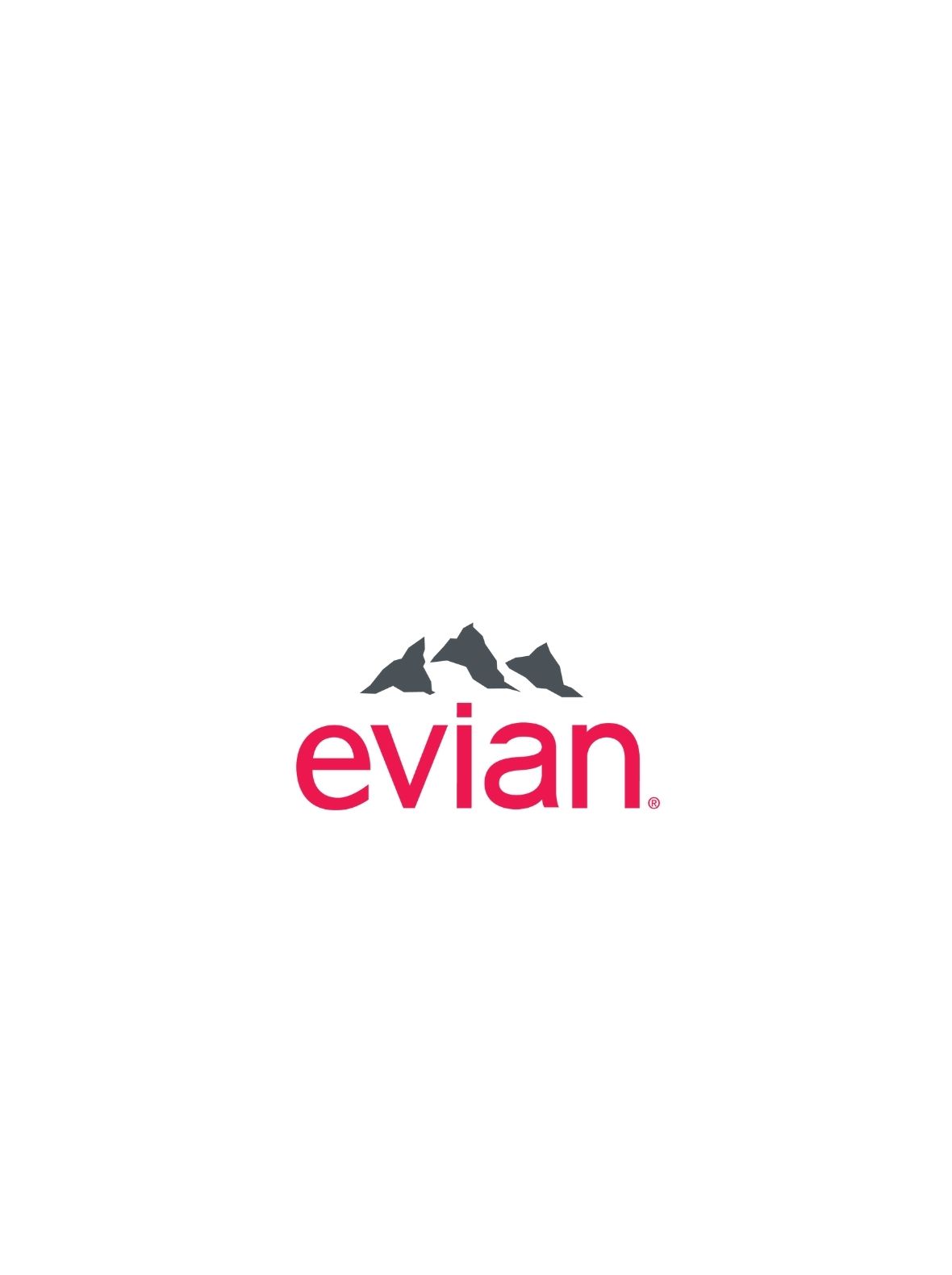 Evian Logo for Taste of SLS South Beach