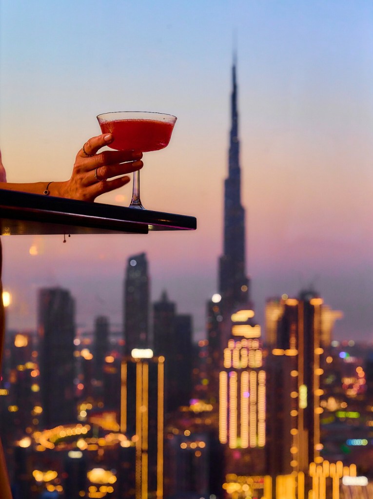 S BAR Dubai Drink and a View- Restaurant card