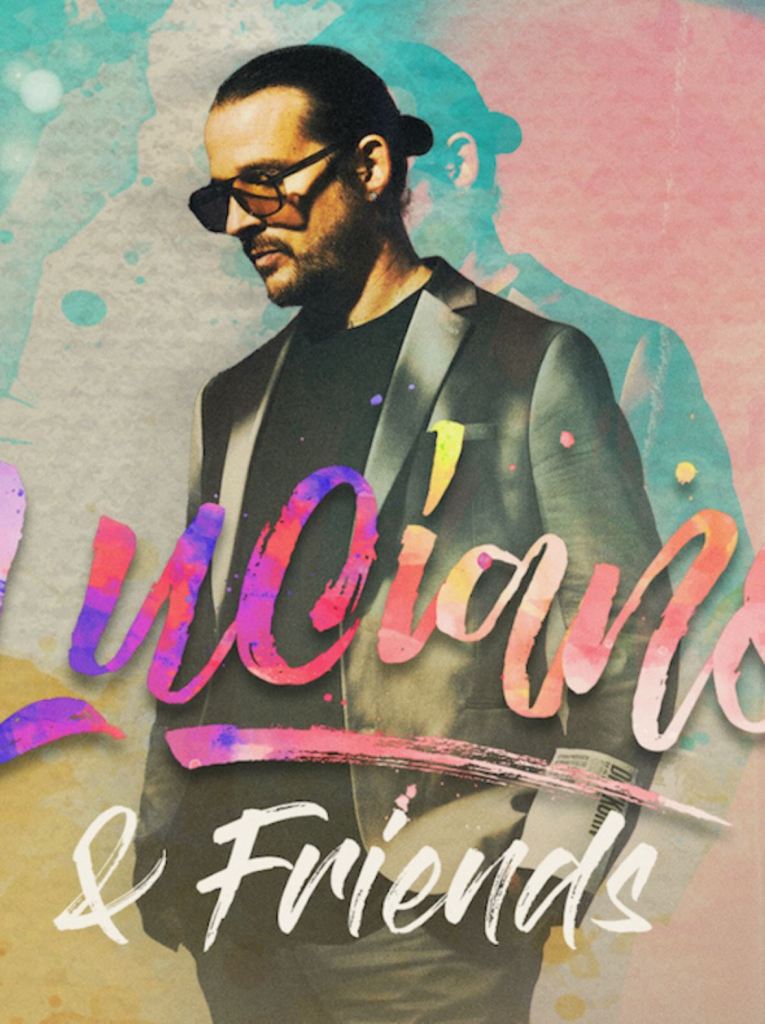 a poster promoting Luciano playing at Miami Music Week