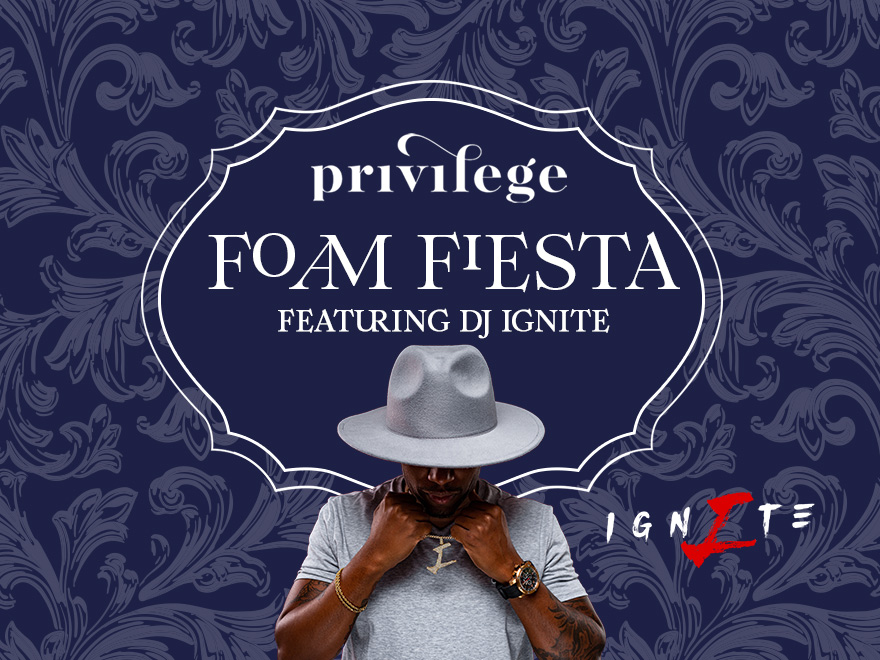 DJ Ignite is at Privilege Pool!