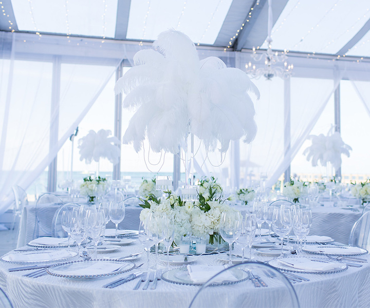 Gorgeous decorations for a weeding venue