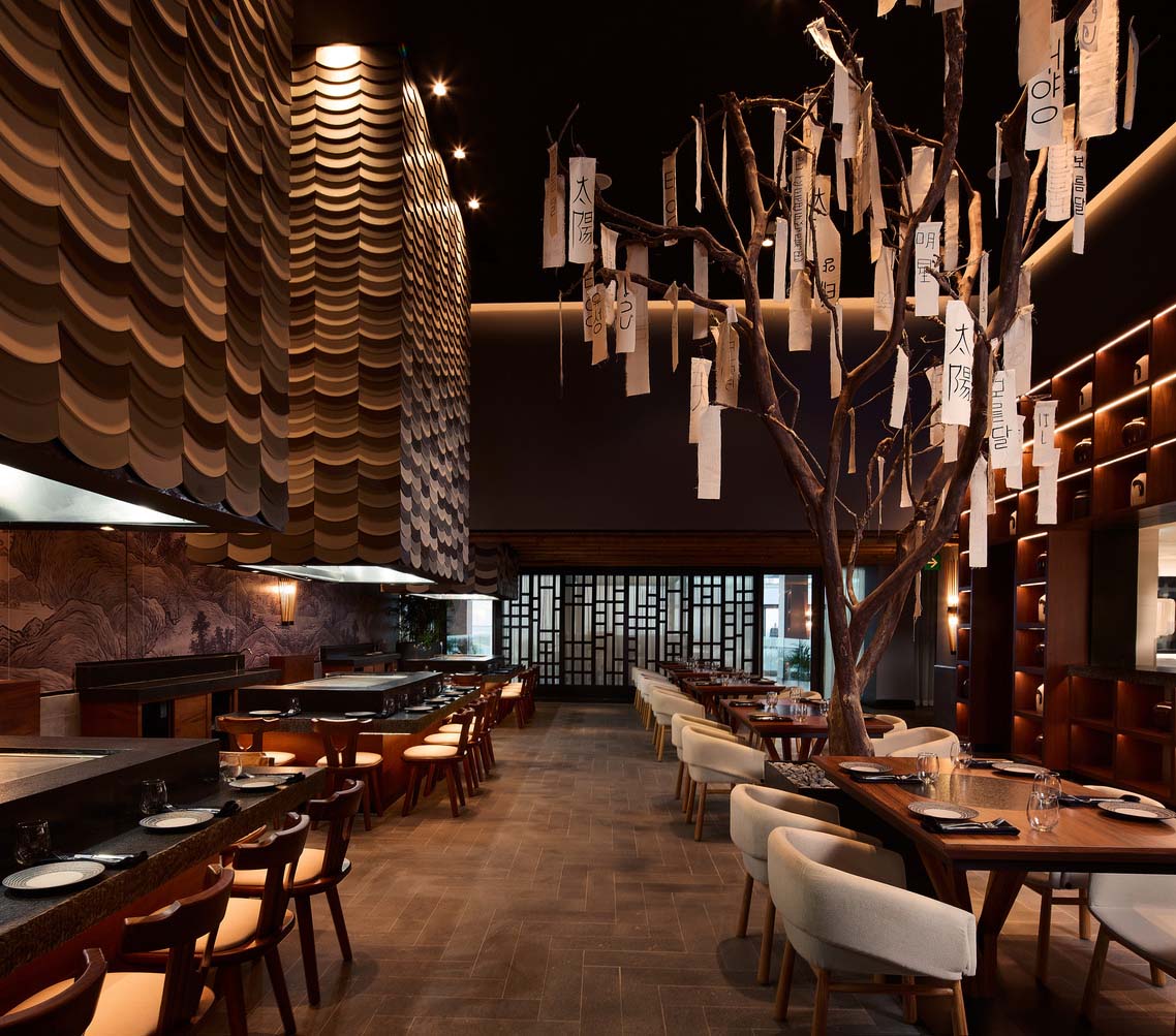 sls playa mujeres lotus restaurant