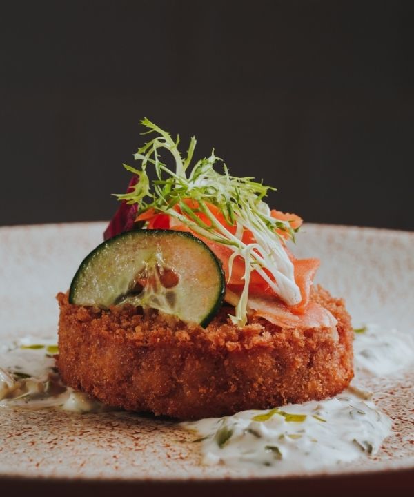 appetizer at union steakhouse sls playa mujeres